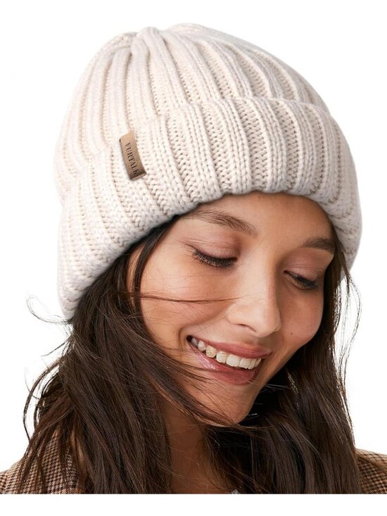 Accessories - Cozy Fleece Lined Knit Beanie for Women | Chunky Winter Snow Hat Accessory